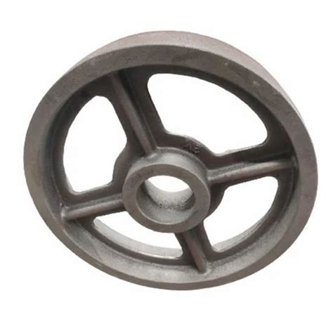 Automotive Pulleys Cast Iron Casting Pulley For Single Grinder Crane