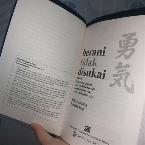 BUKU BERANI TIDAK DISUKAI ICHIRO KISHIMI FUMITAKE KOGA INTERNATIONAL