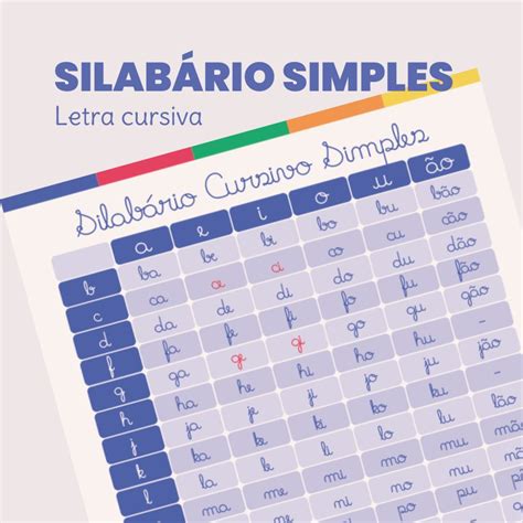 Silab Rio Simples Letra Cursiva A Arquivo Digital Elo