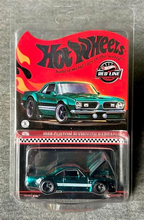 Hot Wheels Collectors Rlc Exclusive Custom Plymouth Barracuda Hotwheels Hobbies Toys