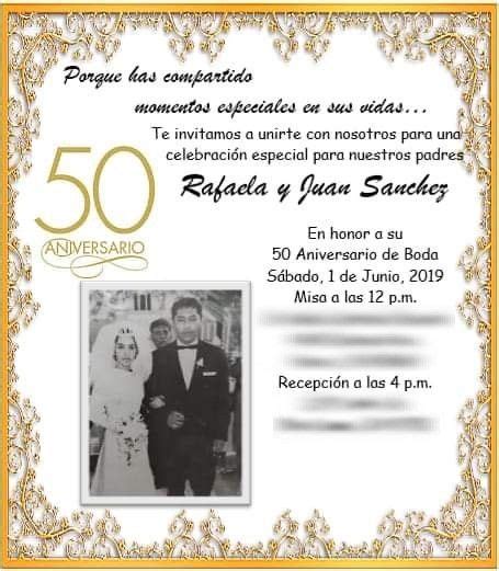 Textos Para Invitaciones De Aniversario De Bodas ~ Tarjetas De Bodas O Aniversario Hicorisico