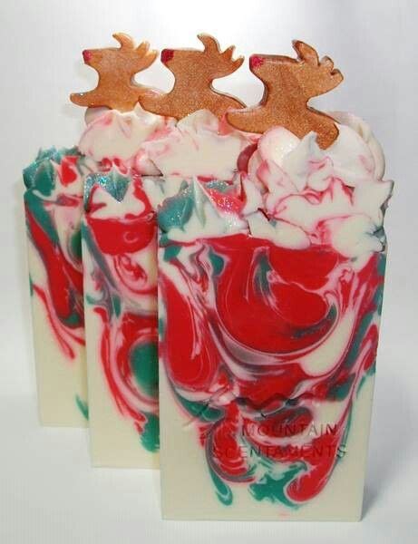 Festive Christmas Soap Design