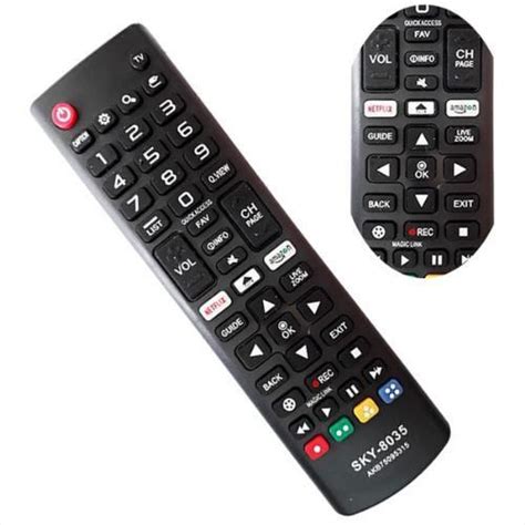 Kit Controle Remoto Compat Vel Lg Smart Netflix Lelong