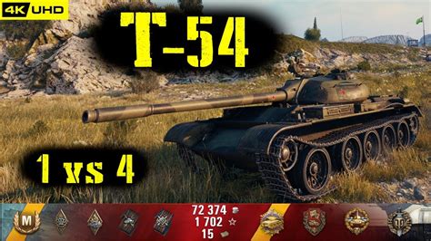 World Of Tanks T 54 Replay 10 Kills 8 1k Dmg Patch 1 4 0 Youtube