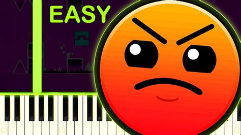 Jumper | GEOMETRY DASH LEVEL 7 - EASY Piano Tutorial Chords - Chordify