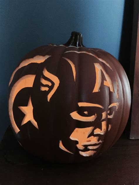 20 Captain America Pumpkin Carving