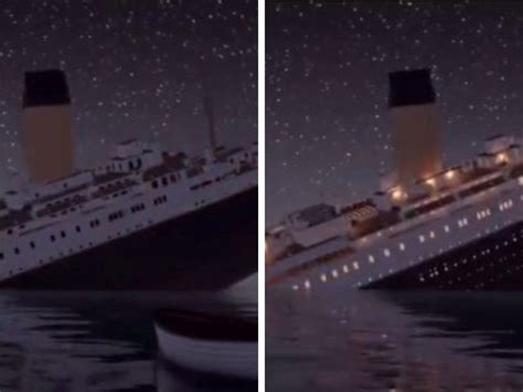 La vidéo qui montre à quoi aurait ressemblé le naufrage du Titanic et