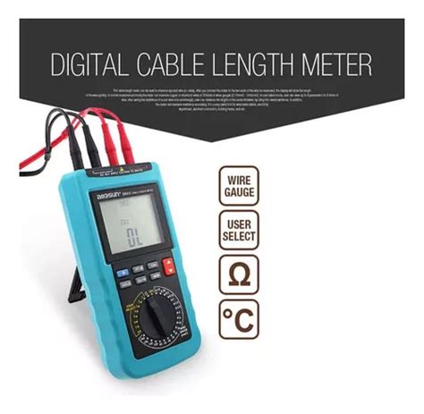 Allsun Medidor De Resistencia Del Cable El Ctrico Digital