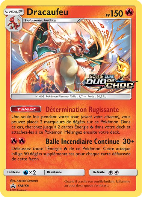 Dracaufeu Promo SM 158 Poképédia