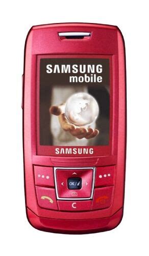 Samsung Sgh E250 Red Unlocked Mobile Phone Online Kaufen Ebay