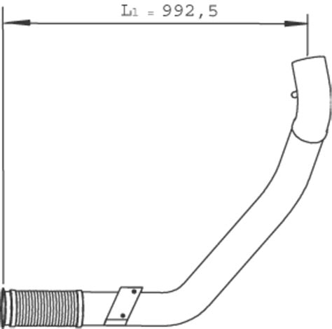 Pipe For Iveco Oe No Dinex