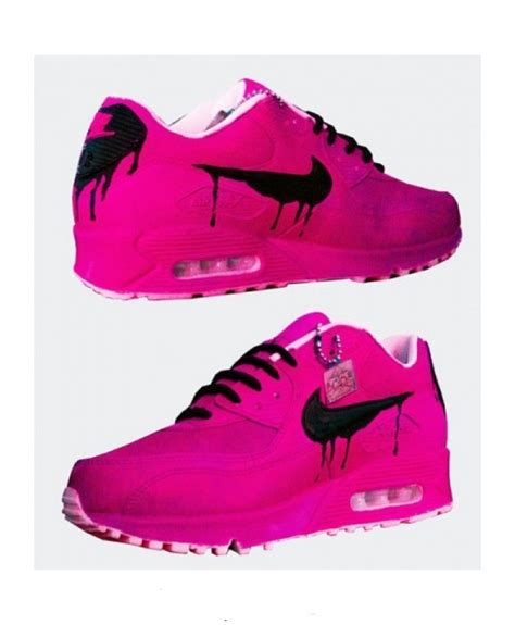 Nike Air Max 90 Pink Black Womens Sale UK – Nike air max us outlet, Buy ...