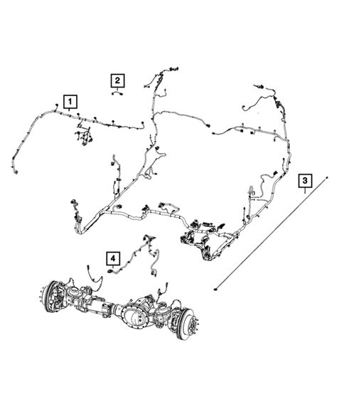 2022 2023 Ram Jumper Wiring 68578208AA My Mopar Parts