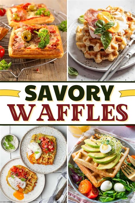 17 Savory Waffles No One Can Resist - Insanely Good