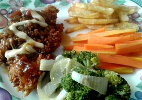 Resep Spicy Chicken Crispy Steak Oleh Nuke Erawati Cookpad