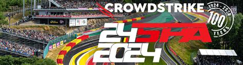 2024 Crowdstrike 24 Hours Of Spa