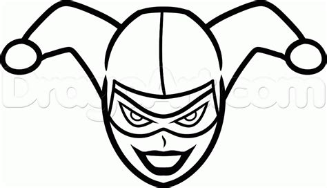 How To Draw Harley Quinn Easy Step By Step Dc Comics Comics Free