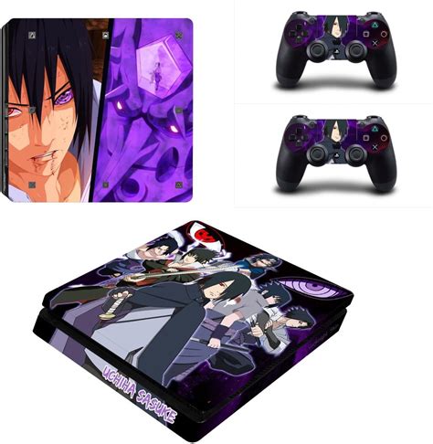 Vanknight Sasuke Lot De Stickers En Vinyle Pour Manette De Console Ps