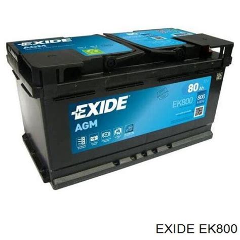 EK800 | Аккумуляторная батарея Exide EK800 купить на avto.pro