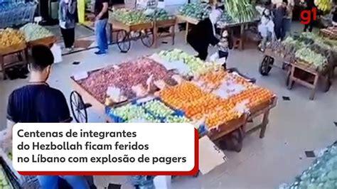 Explosões Em Sequência De Pagers De Integrantes Do Hezbollah Matam 9 E Ferem 2750 No Líbano