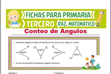 Ejercicios De Conteo De Ángulos Para Tercer Grado De Primaria 2023