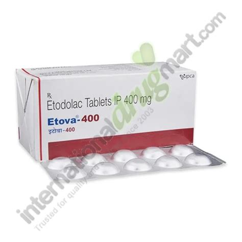 Buy Etodolac 400mg Tablets Online At Low Cost | IDM