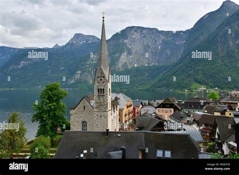 Hallstatt Church Hi Res Stock Photography And Images Alamy