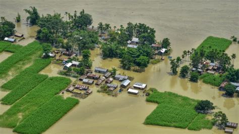 Assam Floods Nearly 28 Lakh People Affected In 26 Districts Death