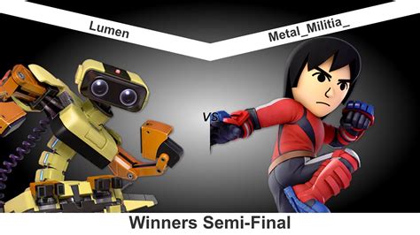 Lumen Rob Vs Metal Militia Mii Brawler Jigglypuff Wavebounce