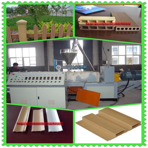 Wpc Wall Cladding Profile Extrusion Line Sjms Wpc Wall