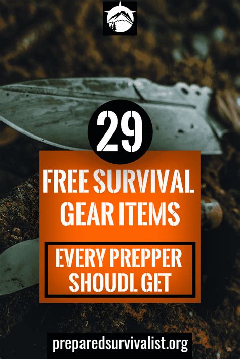 Free Survival Gear Items Every Prepper Should Get