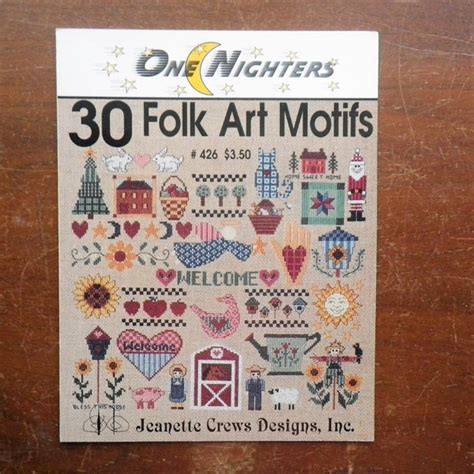 Folk Art Motifs Etsy