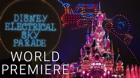 K Multi Angle Disney Electrical Sky Parade World Premiere