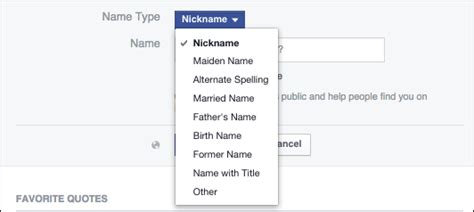 How To Add Nicknames To Your Facebook Profile