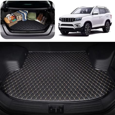 Vahan Expo D Luxury Car Trunk Mat Dicky Boot Mat Suitable For Scorpio