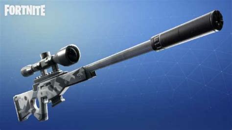 Fortnite préparez vous le Sniper silencieux arrive dans le Battle Royale