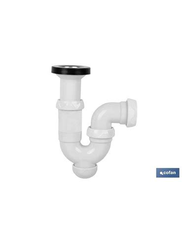 Sifón Curvo Con Salida Ø32 40 Y Válvula Lavabo Bidé 1 1 2 X 70