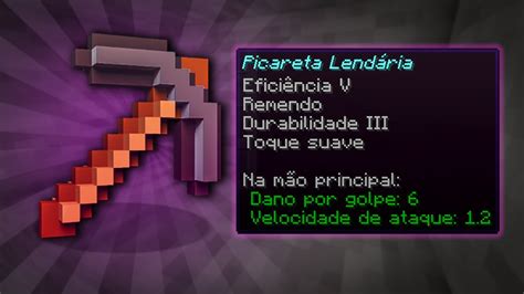 Como Fazer A MELHOR PICARETA Do Minecraft GUIA COMPLETO YouTube