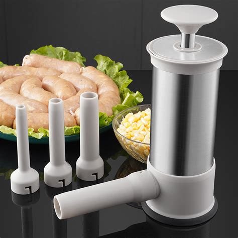 easy sausage stuffer   stuffing sizes easy trending life