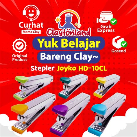 Jual Stapler Stepler Jepretan Joyko Hd Cl Alat Staples Hd Cl