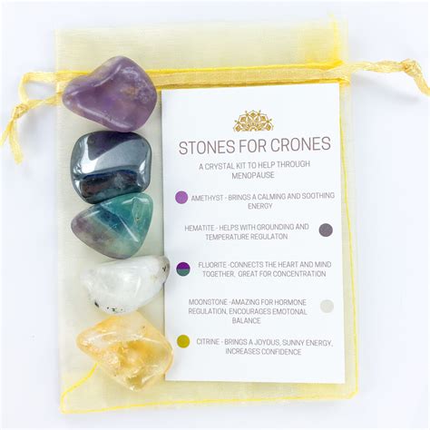 Crystal Kit Stones For Crones Sacred Earth Crystals