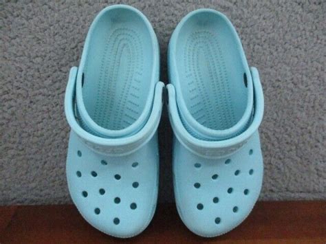 CROCS UNISEX Baby BLUE Sky Blue Light Blue Classic CL… - Gem