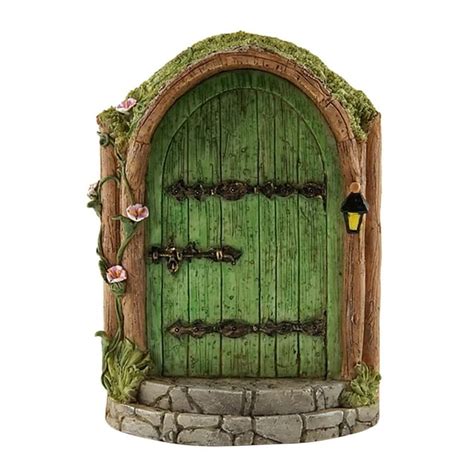 Fridja Wooden Fairy Door for Trees, Yard Art Sculpture Decoration for ...