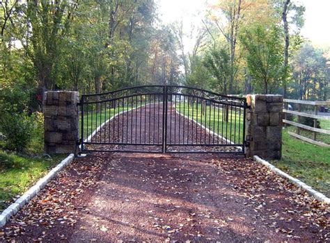 Metal Driveway Gates Tri State Gate Aluminum Driveway Gates Metal