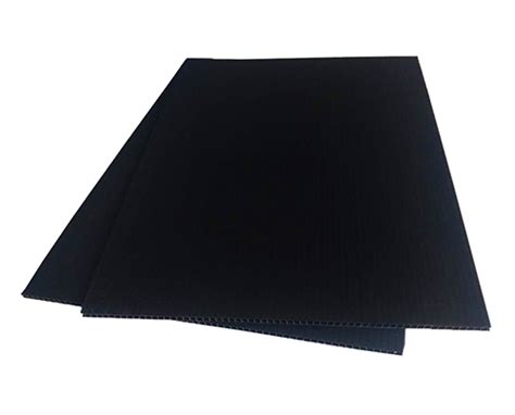 Hot Sale Black Coroplast Sheets, Custom Various Sizes, Colors, Thickness