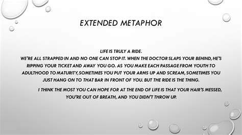 Extended Metaphor Essay Telegraph