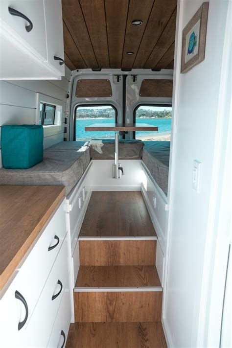 Floor Plan Sprinter Camper Van With Bathroom Bathroom Poster