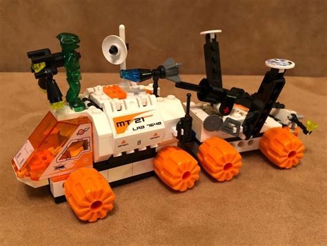 7648 Lego Complete Space Mars Mission Mt 21 Mobile Mining Unit Alien