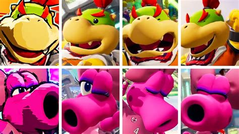 Mario Strikers Battle League Dlc Bowser Jr Birdo Animations