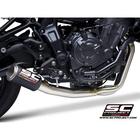 Sc Project Uitlaatsysteem Cr T Rvs Carbon Yamaha Mt Tracer